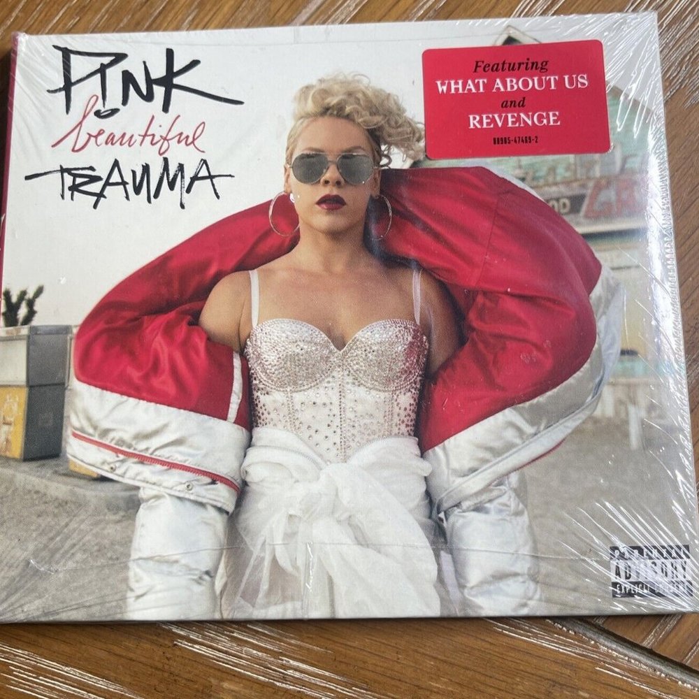 * --  Pink  -  Beautiful Trauma  (CD, PA Explicit, Pink, 2017, RCA) - NEW/FACT…